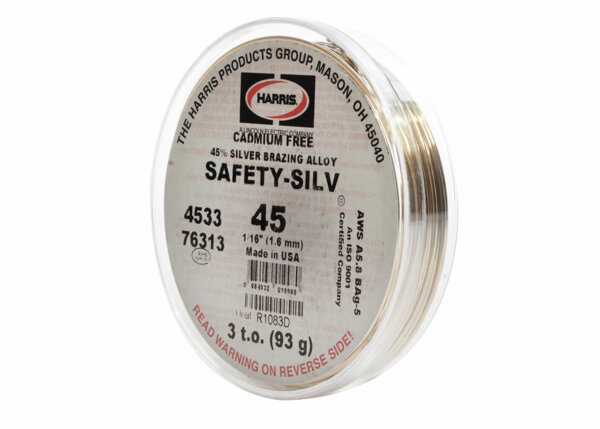 SAFETY-SILV 45 High Silver Alloy