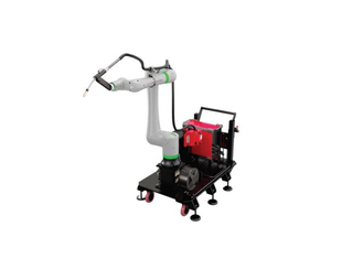 AD2630-1 Cooper CRX-30iA Air-Cooled Welding Cobot Cart System Left ISO Render
