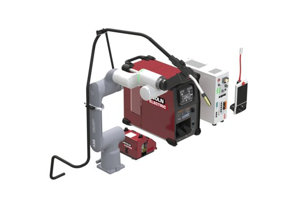 AD2501-12 Cooper GoFa-10 Air-Cooled Welding Cobot Non-Cart Package Right ISO Render