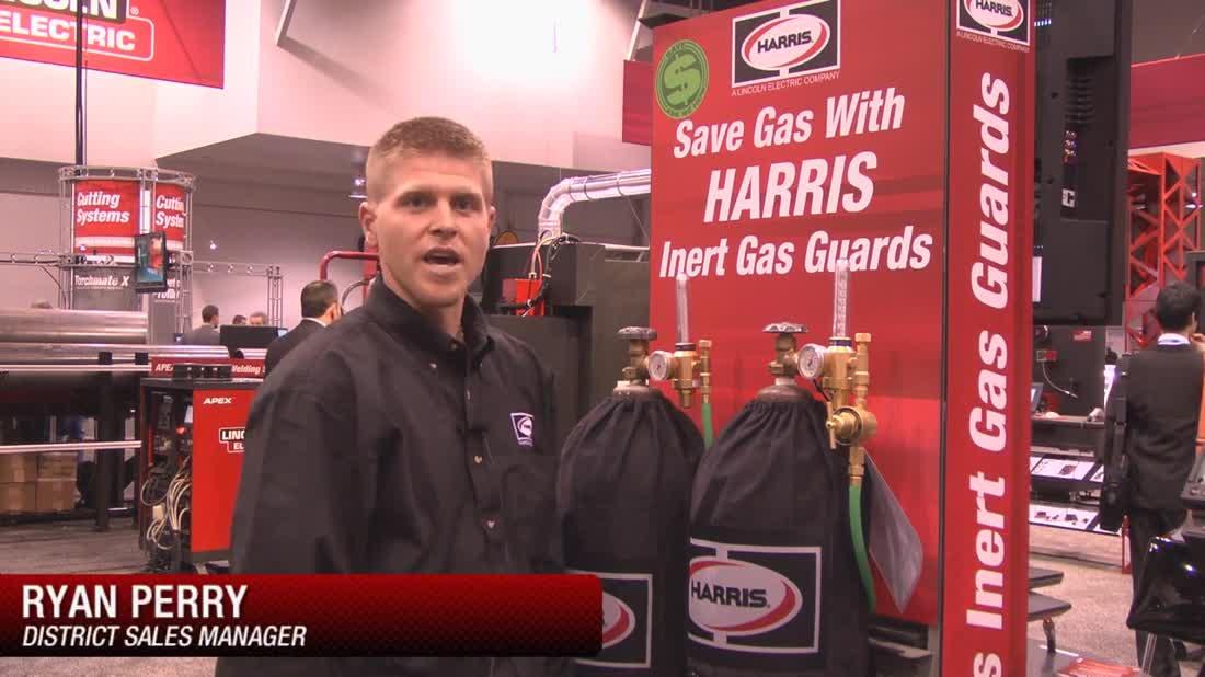 Harris Inert Gas Guards - FABTECH 2012 Video