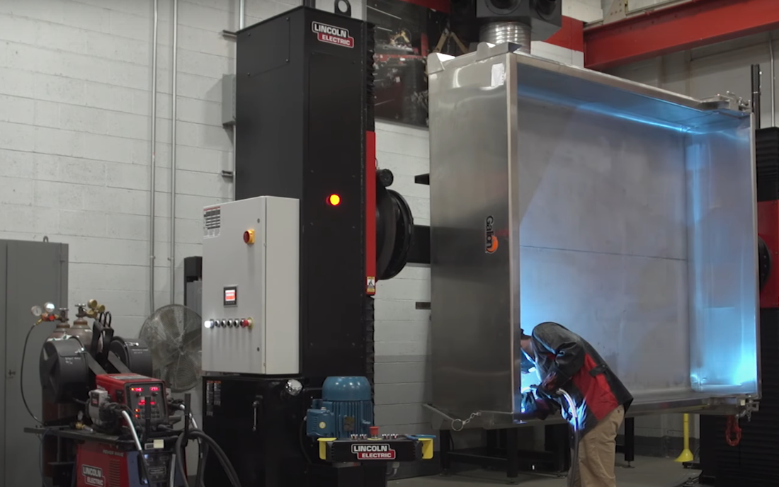 Power Lift Smart Positioner HZA HSTS with Weld Sequence