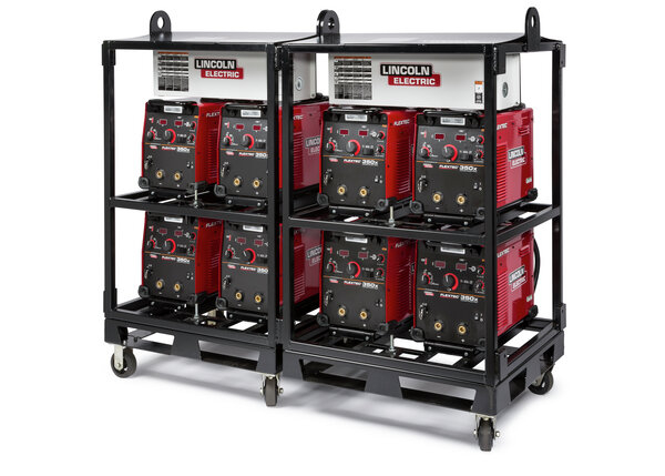 Flextec 350X Construction Multi-Process Welders (4-Pack Rack-B)
