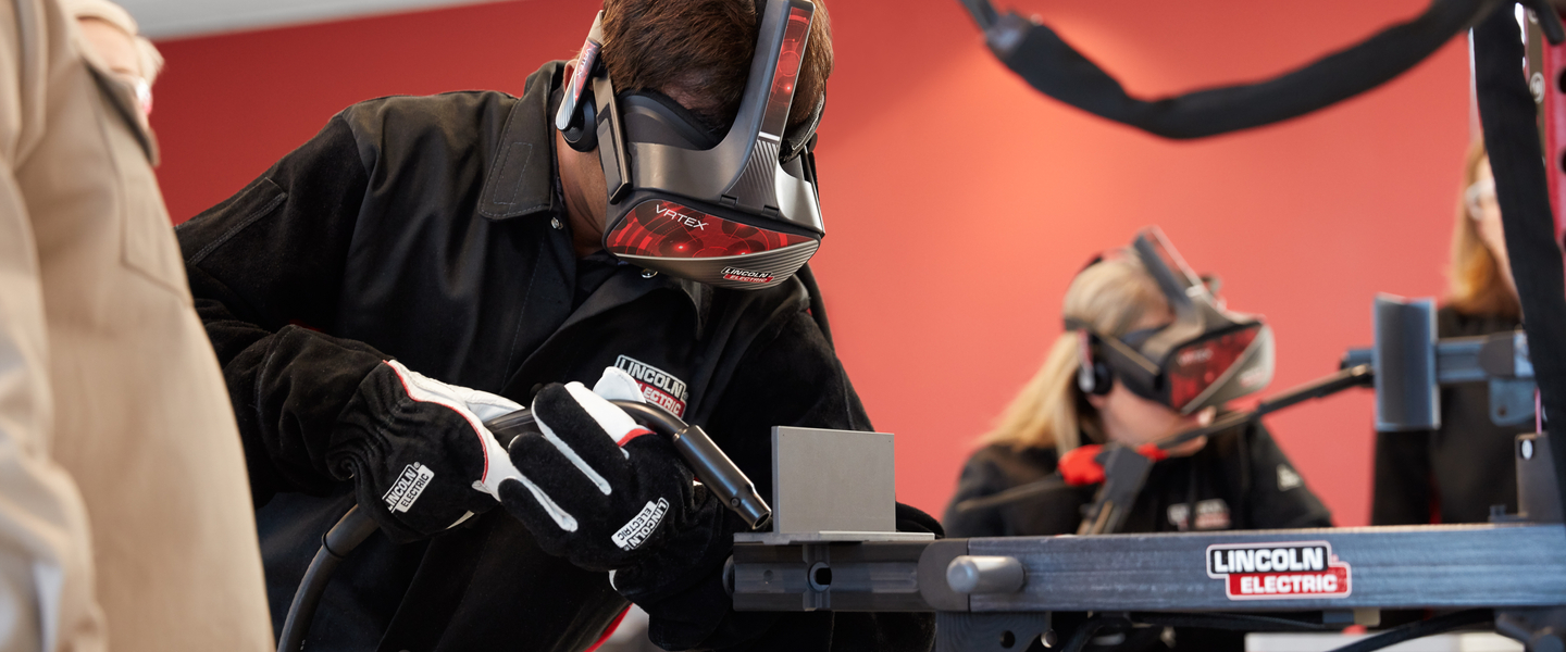 VRTEX Transport Virtual Reality Welding Trainer