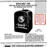 Idealarc 250 