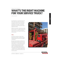 What's the Right Machine for Your Service Truck