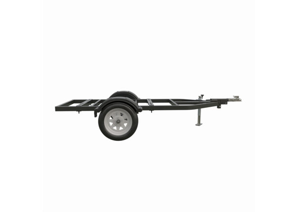 K2635-1_Small Two Wheel Road Trailer with Duo Hitch