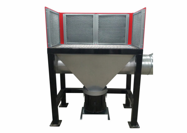 Essential downdraft table