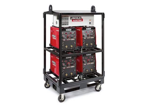 Flextec 350X Construction Multi-Process Welders (4-Pack Rack-B)