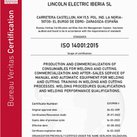 ISO14001 LE Iberia SL