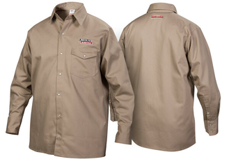 Khaki FR Welding Shirt