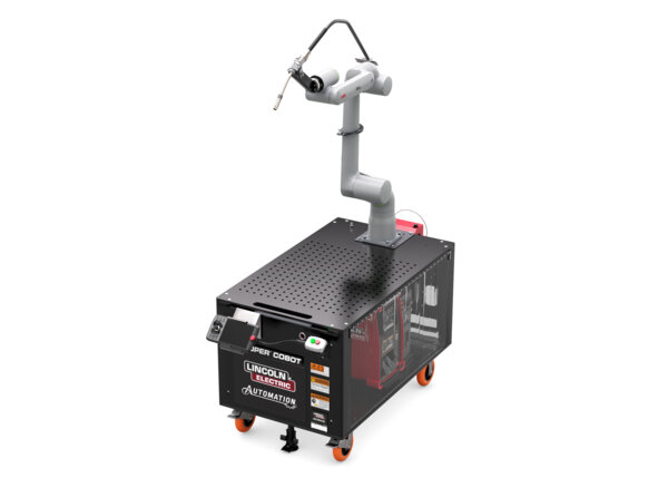 AD2501-7 Cooper GoFa-10 Air-Cooled Welding Cobot Cart Left ISO Render