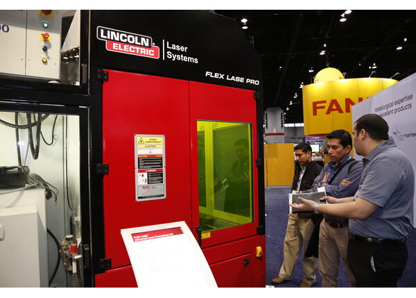 2013 Fabtech, Lincoln Electric Booth