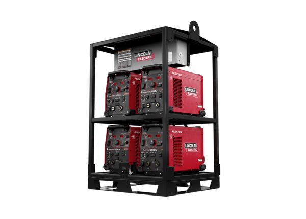 Flextec 350X PowerConnect 4-Pack Rack