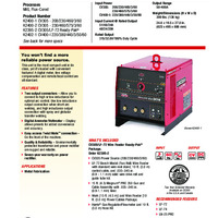 Idealarc CV305 and CV400-I Product Info