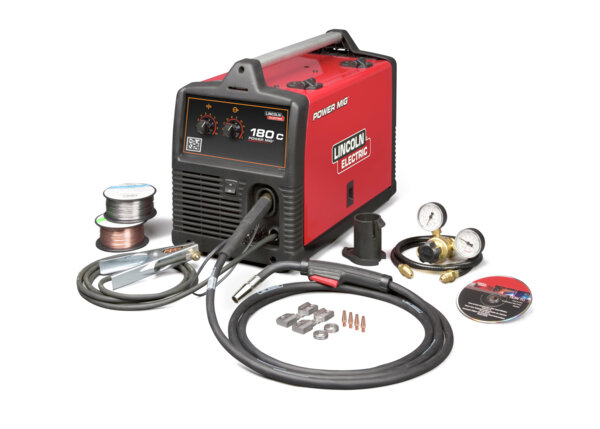 Lincoln Pro MIG 180C Welding Machine and Accessories
