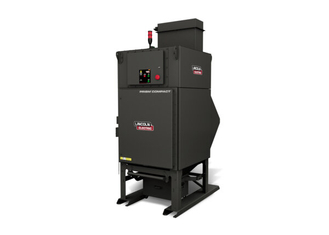 PrismCompact (10 HP 5000 CFM) 4 Vertical Filter Fume Extraction Unit with Inlet Down and Thermal Protection