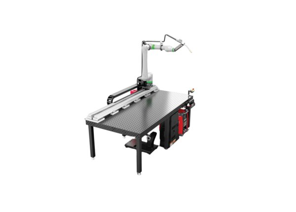 AD2650-1 Cooper Adapt Air-Cooled Welding Cobot System without Headstock Positioner Right ISO Render