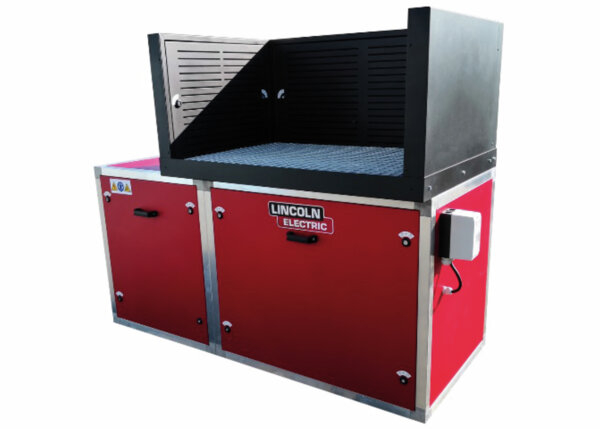 AMSFM downdraft table for welding and grinding