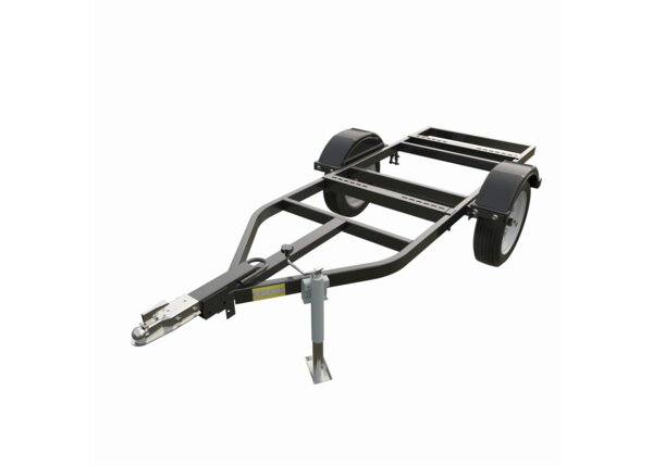 K2635-1_Small Two Wheel Road Trailer with Duo Hitch