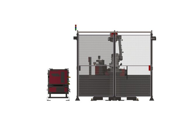 AD2532-4 eCell HS ABB Water-Cooled Robotic Welding System Back Side Render