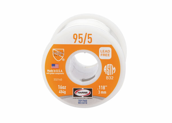 95/5 .118 X 1# SPOOL X 25 LB PKG