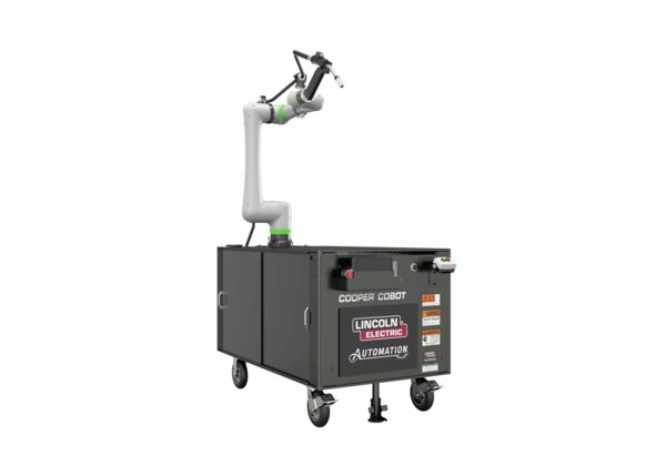 AD2489-16 Cooper CRX-10iA/L Air-Cooled Wire-Break Welding Cobot Cart Right Hero Render