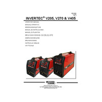 INVERTEC V205, V270, V405
