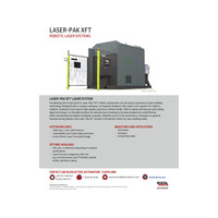 Laser-Pak XFT Robotic Laser System Data Sheet