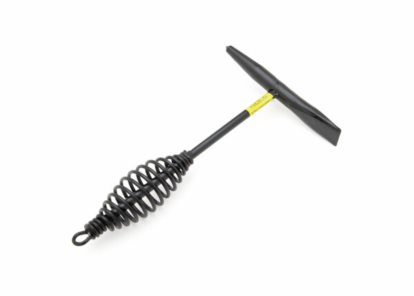 Deke Home Welding Chipping Hammer with Coil Spring Handle, Cone and  Vertical + 4 row Wire