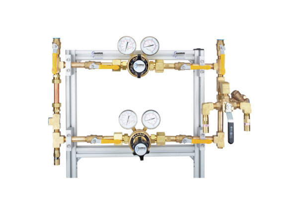 1030 Bulk and Micro Bulk Duel Regulator Manifold