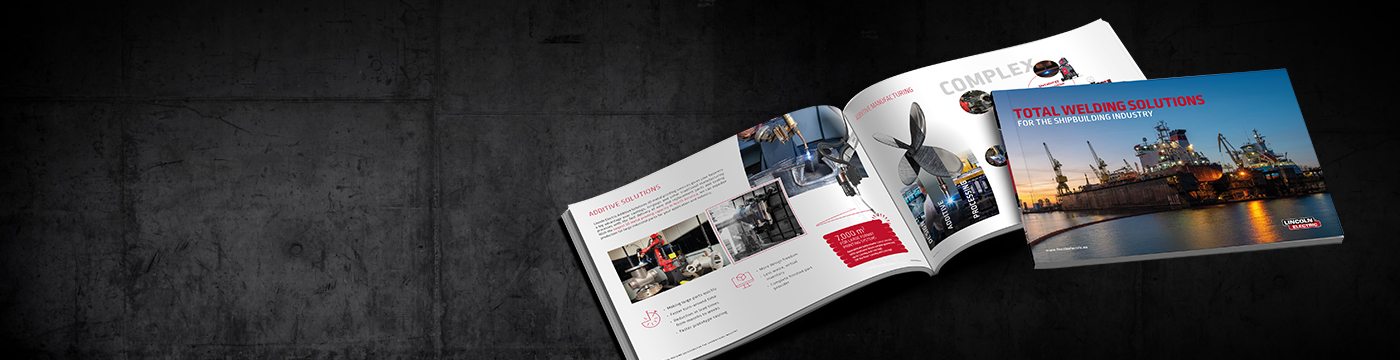 Banner for Total Welding Solutions for Shipbuilding - brochure