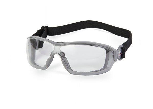 360 Padded Clear Anti-Fog Safety Glasses