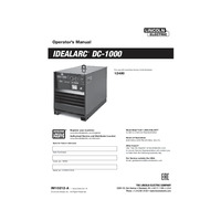 Idealarc DC-1000 Instruction Manual
