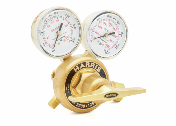 0-15 PSIG Brass Harris 3500-15-510 Manifold Pressure Regulator 0-15 PSIG Brass Harris 3500-15-510 Manifold Pressure Regulator