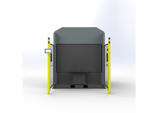 AD2493-6 Laser-Pak XFT Robotic Laser System Front Side Render