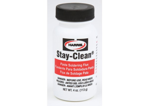 STAY CLEAN PASTE FLUX-4OZ JAR