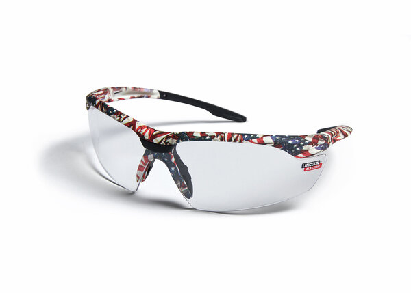 Camouflage store safety glasses