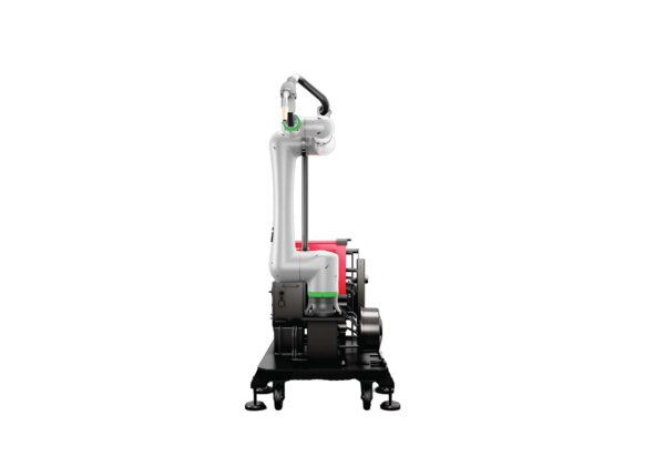 AD2630-3 Cooper CRX-30iA Aluminum Welding Cobot Cart System Front Side Render
