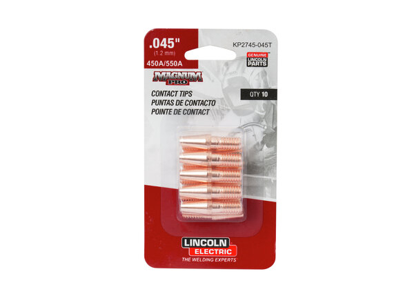 Tapered Contact Tip, 550A, .045