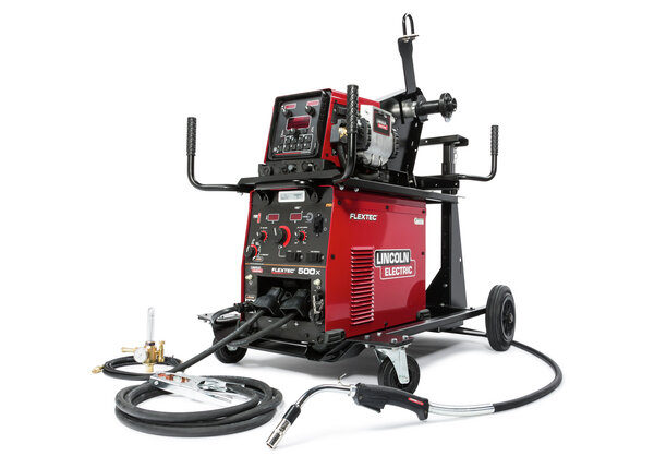 Flextec 500X Multi-Process Welder with Power Feed 84 Ready-Pak