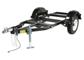 Medium Two-Wheel Road Trailer with Duo-Hitch