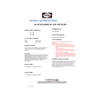 Gal-Viz Galvanizing Solder