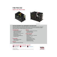 Fab-Pak CDZ Robotic Welding System Data Sheet