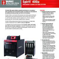 Spirit 400a Precision Plasma Cutting System