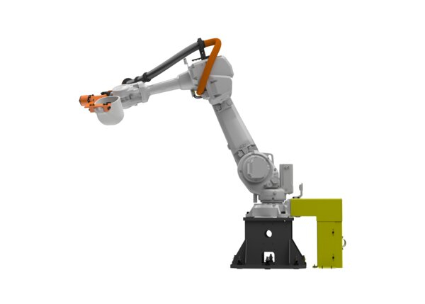 Rimrock 7th Axis Robotic Ladle with ABB IRB 4600-60_2.05 Robot - Right Hero Render