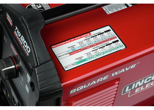 Square Wave TIG 200 Compact Inverter TIG Welder