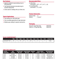 Lincolnweld P223 Product Info