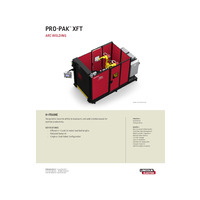 Pro-Pak XFT Standard Robotic Welding Cell Data Sheet