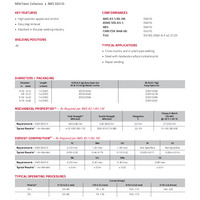 Fleetweld 5P+ Product Info