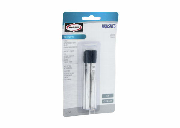 GEN PURPOSE ACID BRUSH 4"  5 EA CRD 12PK